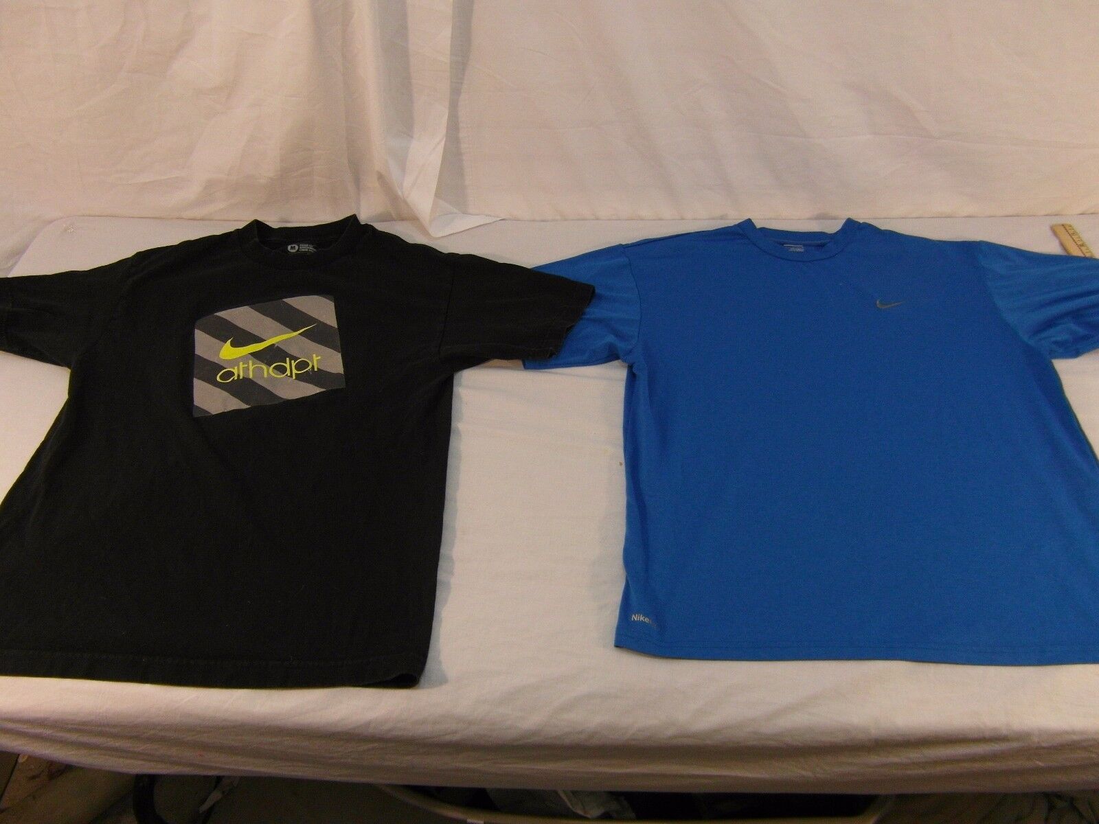 Adult Men&#39;s Nike Athletic Black Blue Gray Yellow Training Shirts Workout... - $14.09