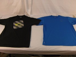 Adult Men&#39;s Nike Athletic Black Blue Gray Yellow Training Shirts Workout... - £11.81 GBP
