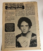 Richard Kline vintage One Page Article Three’s Company AR1 - £4.77 GBP