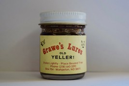 Grawe&#39;s Lures &quot;Old Yeller!&quot; 1 oz Lure Bait Trap Trapping Bobcat Coyote - £8.39 GBP
