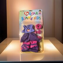 Vintage TY Gear For Beanie Unisex Kids Purple Pink The In-line Skater Ou... - $11.87