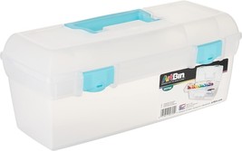 Essentials Lift-Out Tray Box, Portable Art &amp; Craft Organizer 13&quot;L x 6&quot;W ... - €16,19 EUR