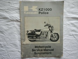 Kawasaki Service manual supplement KZ1000 Police 1978 KZ 1000 - £31.10 GBP