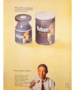 YUBAN COFFEE - Great coffee honey - 1965 Vintage Print Ad - $8.46