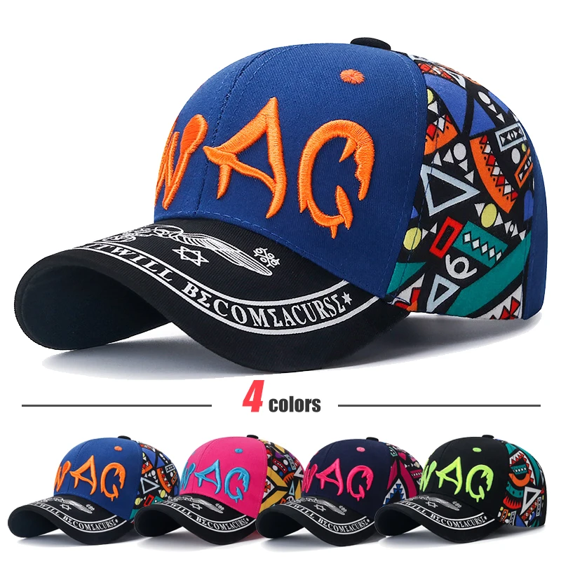 New Casual Fashion Letter Embroidery Printing Baseball Cap Outdoor Sunscreen - £12.22 GBP