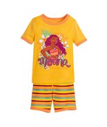 Disney Moana Short PJ PALS for Girls, Size 5 Multicolored - £19.77 GBP