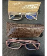 Madison Avenue Vienna Reading Glasses Lot of 2 Females +2 Diopter Blue B... - $29.56 CAD