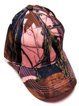 Camouflage Camo Hardwoods RealTree Women&#39;s Pink Hat Cap Range Hunting Fi... - £5.58 GBP
