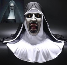 New The Nun Full Head Mask Cosplay Costume Conjuring Valak Horror Prop - £36.95 GBP