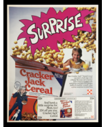 1984 Cracker Jack Brand Cereal Circular Coupon Advertisement - £14.90 GBP