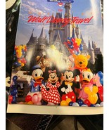 Vintage 1991 World Of Walt Disney Voyage Vacation Prix Guide Brochure Li... - $30.38