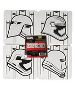 Star Wars 7 Stormtrooper Wood Coaster Set 4 Pack EE Exclusive 4” Lucasfilm - £15.60 GBP