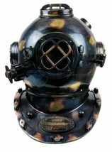 Immersione Casco US Marina Segno V Profondo Mare Marino Divers Solido - £358.51 GBP