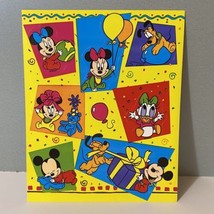 Vintage Gibson Disney Babies Stickers Mickey Mouse Minnie Pluto Daisy Duck - £7.98 GBP