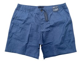 Tommy Hilfiger Mens XL Blue Faded Indigo 7&quot; Pull-On Peached Twill Flex S... - $37.52