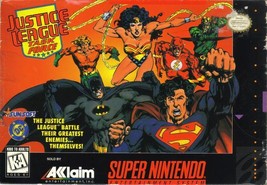 Justice League Task Force - Super Nintendo Entertainment System  - £34.60 GBP