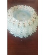glade candle holder baby blue turquoise - $203.53 MXN