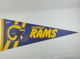 Vintage Los Angeles Rams 1980s Felt Pennant Flag. - $19.99