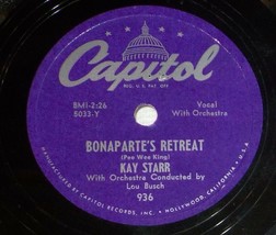 Kay Starr 78 Bonaparte&#39;s Retreat / Someday Sweetheart SH1D - £5.50 GBP