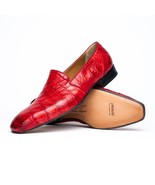 Mauri 4440 Alligator Loafers Red (Special Order) - $1,619.09 CAD