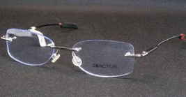 K-ACTOR KV588 19 Plata Rojo Negro Único Raro Gafas 51-17-130 Italia - £73.51 GBP