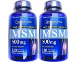 240 Caps MSM 500mg Joint Cartilage Support - $15.90