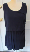 Focus On SIMPLE/STYLISH Maternity Nursing Navy Tank Top Size Xl - £5.39 GBP