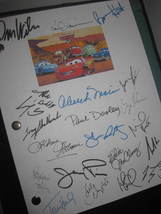Cars Signed Movie Film Script Screenplay X20 Autograph Owen Wilson Paul Newman B - £15.61 GBP