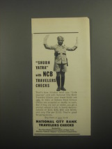 1956 National City Bank Travelers Checks Ad - Shubh Yatra with NCB travelers - £14.52 GBP