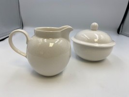 Villeroy &amp; Boch TIPO White Cream Pitcher and Sugar Bowl - £105.99 GBP