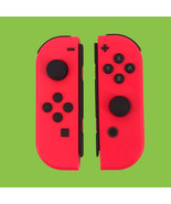 Nintendo Switch Joy-Con Controllers Left HAC-015 &amp; Right HAC-016 - Neon Red - $35.00