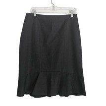 White House Black Market Career Skirt Size 8 Pencil Flounce Hem  - £17.85 GBP