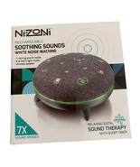 Nizoni Rechargeable Soothing Sounds White Noise Machine NIB - £13.80 GBP