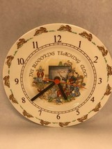 Bunnykins Teaching Clock. Royal Doulton Porcelain Plate Golden Jubilee VINTAGE - £23.36 GBP