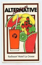 Alternative Libations Menu Radisson Hotel La Crosse Wisconsin 1984 - £14.19 GBP