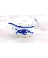 William Gindley Flow Blue Gravy Boat in Marechal Neil # 25000 - $24.95