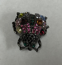 Beautiful Ladybug Brooch/Pin. All Colors &amp; Sizes Of Rhinestones. Lots Of... - £15.14 GBP