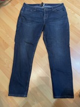 Women’s Apt 9 Blue Denim Capri Jeans Size 12 - £15.15 GBP