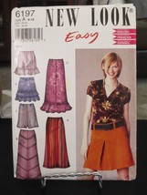 New Look 6197 Misses Variety of Skirts Pattern - Size 8-18 - £10.48 GBP