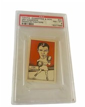 Jim Cameron #40 Boxing Card PSA 8 Famous Fighters 1947 Cummings Son Glasgow swop - £291.26 GBP