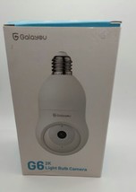 SECURITY Galayou G6 2K 3MP Light Bulb  Camera Smart Wireless Outdoor NEW - $34.65
