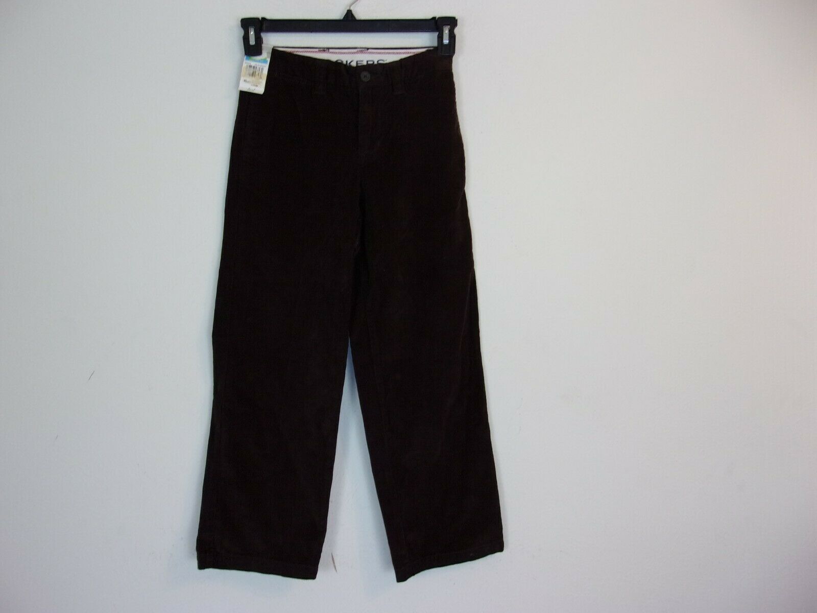 Boy's Dark Brown Dockers Coeduroy Flatfront Pants. Size 10 Regular.100% Cotton. - £14.09 GBP