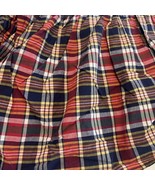 New Vintage Ralph Lauren King Kennebunkport Plaid Bedskirt Dust Ruffle B... - $89.99