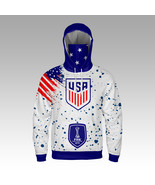 US Soccer National Team 2023 FIFA Women&#39;s World Cup Gaiter Hoodie  - $76.57 CAD+