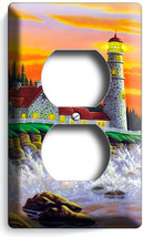 Lighthouse Oc EAN Sunset Sea Shore Outlet Wall Plates Room Home Bedroom Art Decor - $10.22