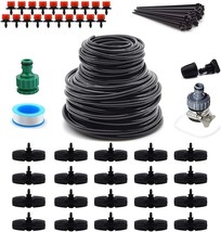 Flantor Garden Irrigation System,50Ft.3/8&quot; And 50Ft.1/4&quot; Irrigation, Lawn. - £35.83 GBP