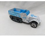 Hot Wheels 1974 White Blue Snow Patrol Toy Truck 3&quot; - £7.88 GBP