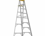 8 Ft Aluminum Step Ladder 250 Lb Load Capacity Type Duty Rating Slip Res... - £116.09 GBP