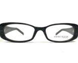 Anne Klein Eyeglasses Frames AK8087 216 Black Gray Horn Rectangular 50-1... - £40.47 GBP