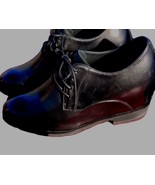 US 9 EU 42 CHAMARIPA  Elevator Shoes Mens Height Increase Black Dress Sh... - $116.31 CAD
